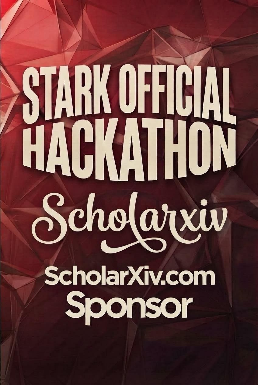 Scholarxiv, sponsor of the STARK Official Hackathon
